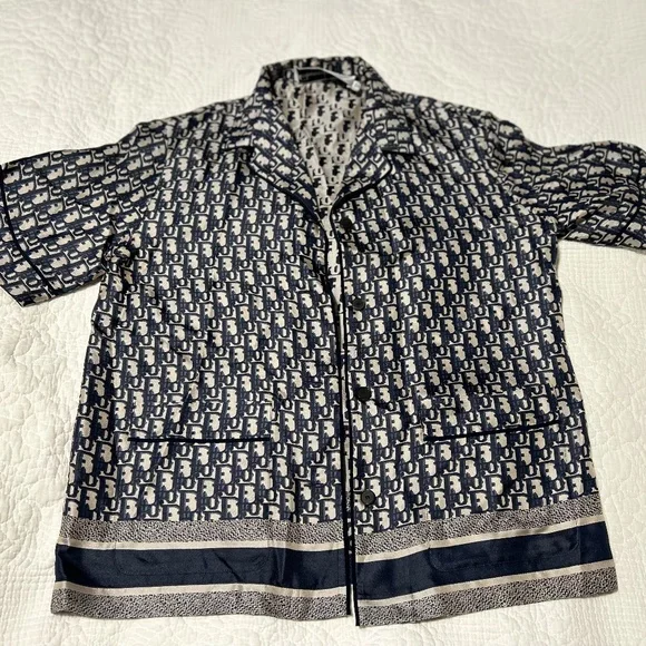 Dior | Tops | Dior Chez Moi Shortsleeved Shirt | Poshmark